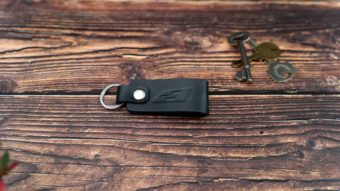 SEAT Cupra race leather car keyring