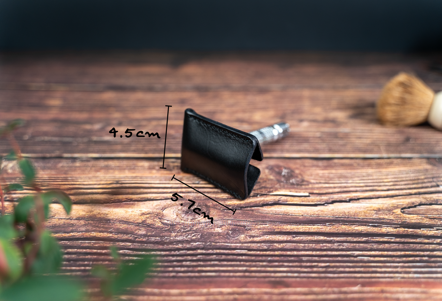 Leather Safety Razor Cover