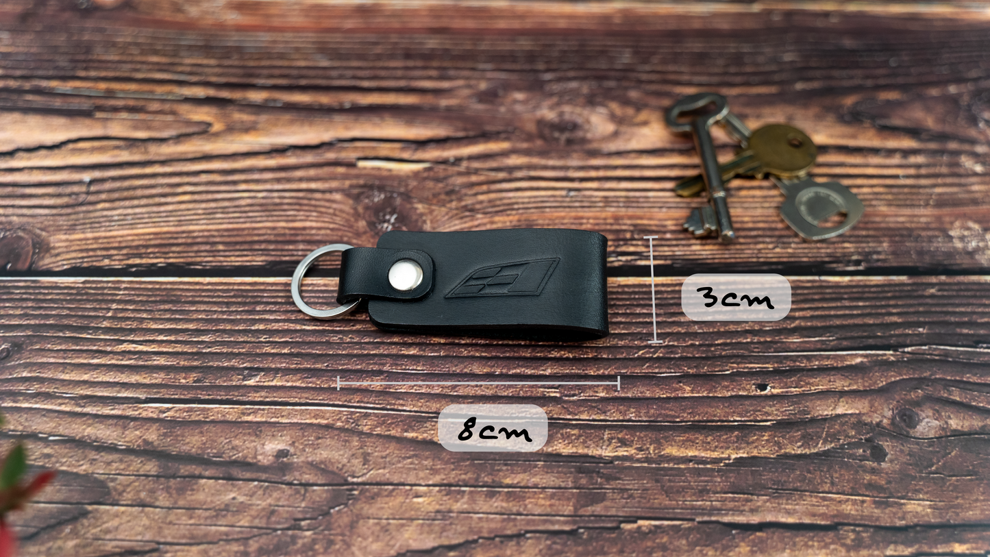 SEAT Cupra race leather car keyring