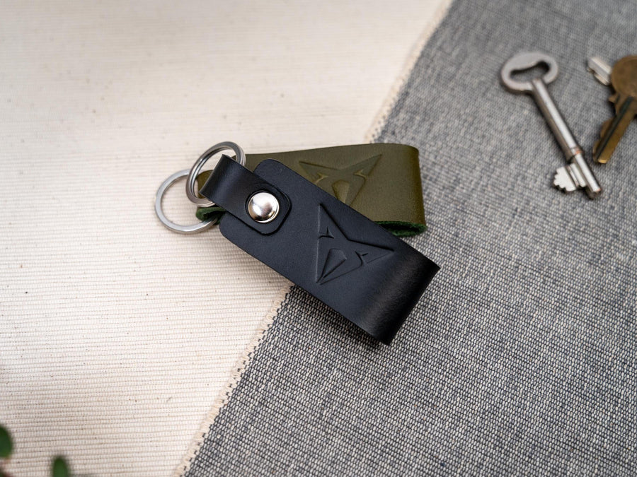 SEAT Cupra sport leather car keyring